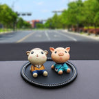 Car Ornaments Anti-slip Mat High Temperature Resistant Perfume Base, 11cm