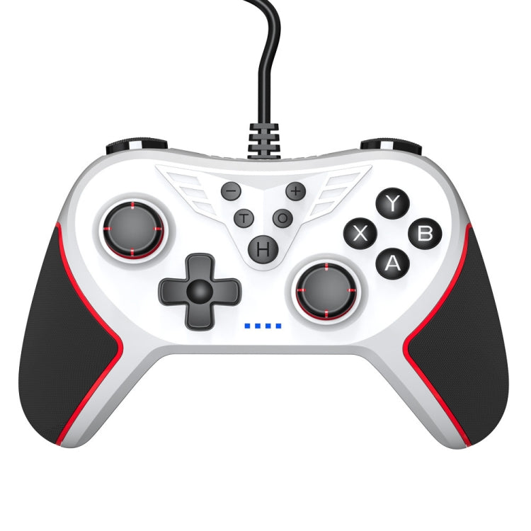 For Switch / PC USB Wired Gamepad With Vibration And Burst Function