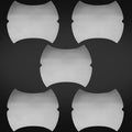 2sets Car Transparent Handle Protection Film