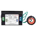 SINOTIMER SPM003 AC LED Digital Voltmeter Frequency Factors Meter Power Monitor, AC80-300V 100A, AC200-450V 100A