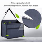 Car Hanging Garbage Bag Multifunctional Folding Storage Box, H611 Woven Pattern, H612 Crocodile Pattern, H613 Litchi Pattern, H615 Oxford Cloth