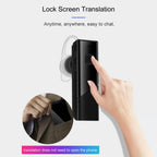 40 Languages Instant Real-Time Translation Smart Wireless BT5.0 Translation Earphone, Support 40 Languages (White), Support 40 Languages (Black)