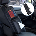 Car Seat Side Storage Hanging Bag Tissue Box, H320 Litchi Pattern, H321 Carbon Fiber Pattern