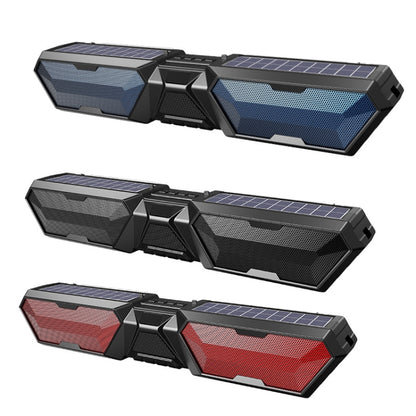 DV-880 Dual Solar Wireless Bluetooth Speaker Outdoor Long Radio