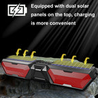 DV-880 Dual Solar Wireless Bluetooth Speaker Outdoor Long Radio