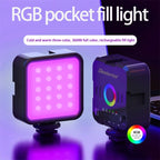 Live Fill Light Portable Small Pocket Light Ambient Photo Handheld Photography Lighting, W70
