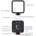 Live Fill Light Portable Small Pocket Light Ambient Photo Handheld Photography Lighting, W70