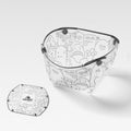 Outdoor Lightweight Folding Tableware Foldable Bowl Cup, Bowl, Cup, Dish, Coffee Drip Filter