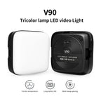 Desiontal V90 Mobile Phone Live Beauty Fill Light LED Pocket Light USB Charging Tofu Lamp, V90