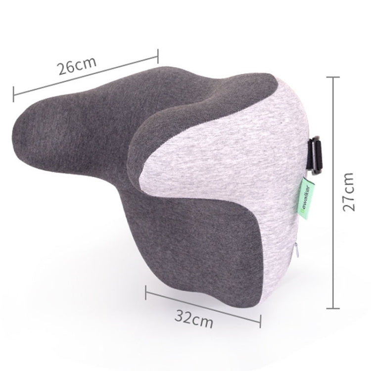 BEWALKER Car Headrest Memory Foam Neck Support Pillow Car Seat Cervical Cushion