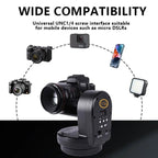 Desiontal YT-800 Cell Phone Camera Remote Control Gimbal 360 Rotation Panoramic Shooting Stabilizer