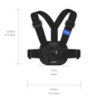 TELESIN S2-CGP-01 Quick-Release Vest Chest Strap Sports Camera Accessories, S2-CGP-01