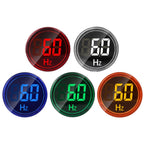 SINOTIMER ST16HZ 20-75Hz AC Frequency 22mm Round Opening LED Digital Signal Indicator Light, ST16HZ