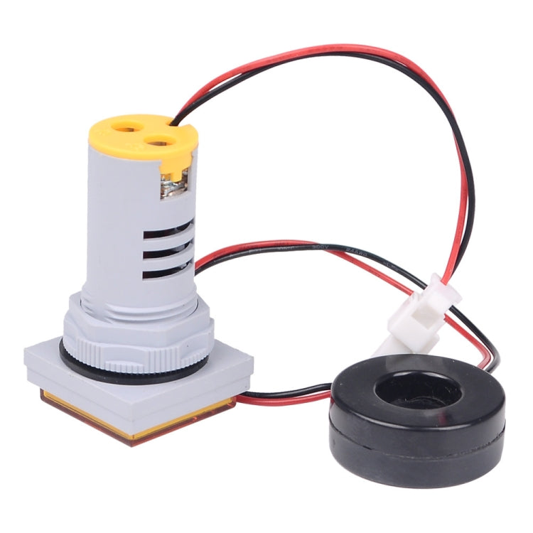 SINOTIMER ST17VAH 3 In 1 Square LED Digital Display AC Voltage Current Frequency Indicator 60-500V 0-100A 20-75Hz, ST17VAH