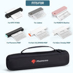 Phomemo Portable Storage Bag For M08F / P831 Printer, Bag Black, Bag Gray