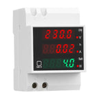 SINOTIMER SDM004 Din Rail AC Voltage Current Time Power Electricity Multi-Function Detection Meter, SDM004
