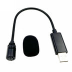 USB Direct Plug Computer Live Video Conference Microphone, 4.0x205mm, 4.0x255mm, 4.0x255mm With Switch