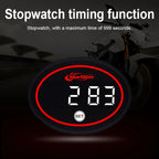 Morfayer Locomotive Multi-function Voltmeter, Red, Voltmeter Function, 2 in 1, 4 in 1, 4 in 1 With 7 Color Aperture