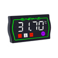Morfayer Locomotive Intelligent Multi-function Tachometer, 4 in 1 Ambient Temperature Gauge, 4 in 1 Water Temperature Meter, 5 in 1 Ambient Temperature Tachometer, 5 in 1 Water Temperature Tachometer