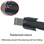 Computer PWM Temperature Control Cooling Fan Extension Cable Chassis HUB Connector, 0.27m