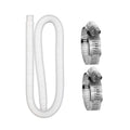 For Intex Swimming Pool Filter Pump Replacement, 1 Hose 2 Clamps, 2 Hoses 4 Clamps, 1 Hose 2 Clamps Blue, 2 Hoses 4 Clamps Blue