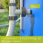 For Intex Pool Pump Fittings 10722 / 25009 Type B Hose Adapter, 1 B Type Adapter