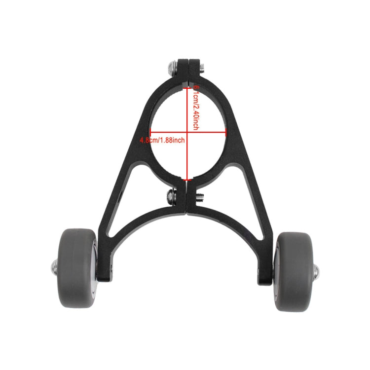 Electric Scooter Auxiliary Wheel Bracket Folding Wheel Bracket For Xiaomi M365 / 1S / Pro / Ninebot / F40 / F30 / F20 Series
