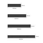Wifi Scrolling LED Sign Message Board Support Multi-Languauge, Monochrome 260x95x15mm, Colorful 820x95x15mm