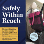 Car Storage Bag Multifunctional Pet Barrier Mesh Bag