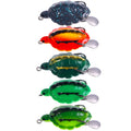 5colors /Set HENGJIA FO016 Lua Thunder Brogue Dummy Bait Turtle Sequins Fishing Bait, 5.7cm 11.7g
