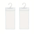 2pcs PVC Transparent Hook Bag Disability Placard Parking Sign Bag