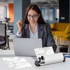For M18F Portable Printer, 1 Roll A4, 2 Rolls A4, 1 Roll Letter, 2 Rolls Letter