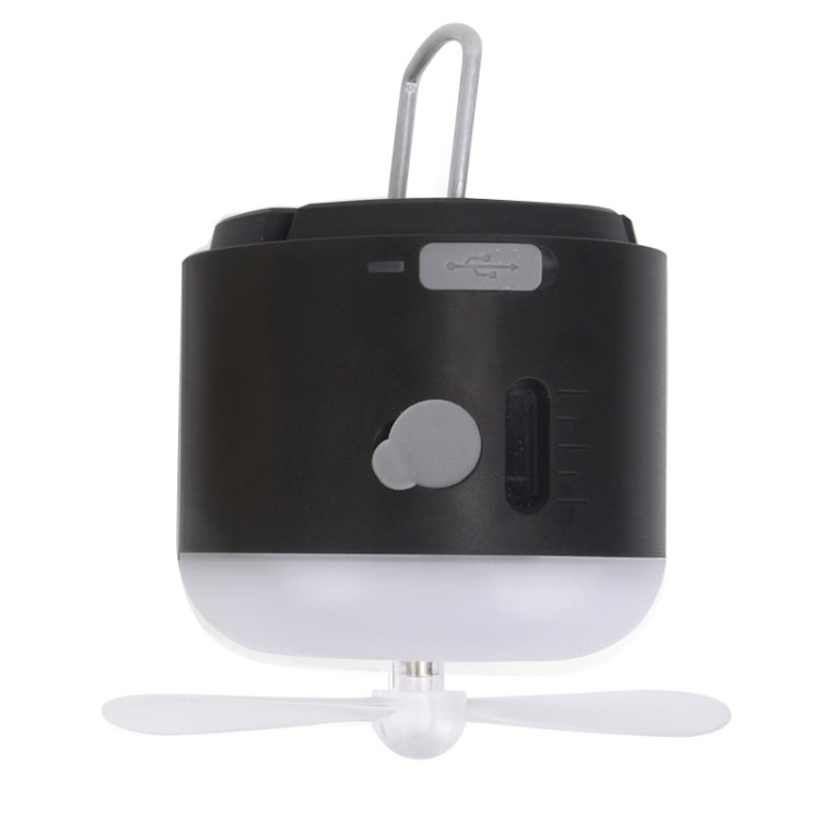 Outdoor Camping Tent Hanging Ambient Light Magnetic Spray Humidification Fan