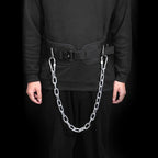 Pull Up Weighted Belt Lumbar Strength Training Double Bar Arm Extension Weighted Belt, Paste, Paste+70cm Iron Chain+2 Hooks, Metal Buckle, Metal Buckle+70cm Iron Chain+2 Hooks, Double Layer Paste, Double Layer Paste+70cm Iron Chain+2 Hooks