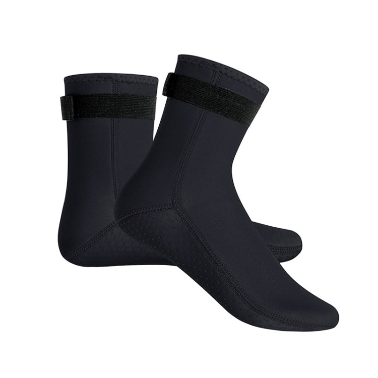 3mm Waterproof Long Beach Diving Socks Warm Non-slip Snorkeling Socks, XS, S, M, L, XL