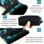 3mm Waterproof Long Beach Diving Socks Warm Non-slip Snorkeling Socks, XS, S, M, L, XL