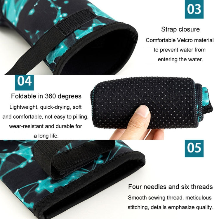 3mm Waterproof Long Beach Diving Socks Warm Non-slip Snorkeling Socks, XS, S, M, L, XL