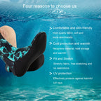 3mm Waterproof Long Beach Diving Socks Warm Non-slip Snorkeling Socks, XS, S, M, L, XL