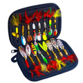 HENGJIA SPB101 Spinning Dummy Bait Noise Metal Sequins Fishing Lure, 16pcs /Set