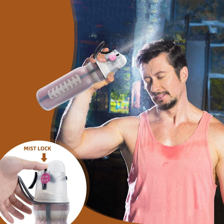 590ml Summer Outdoor Sports Training Spray Cooling Water Cup, Dream Purple 3-layers, F3 3-layers, Blue 3-layers, Colorful 3-layers, Watermelon 3-layers, Geometry 3-layers, Camouflage Green 3-layers, Basketball 3-layers, Football 3-layers, Rugby 3-layer...