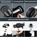 Optical Snoot Photo Studio Accessory for Flash Lamp with Bowens Mount