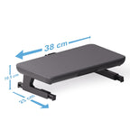 Oimaster Monitor Stand Riser Adjustable Height Laptop Bracket With Storage Drawer, Basic, Upgrade