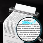 Phomemo Q302 300dpi Wifi Wireless Bluetooth Thermal Printer Support Multi-Size Thermal Paper, Q302
