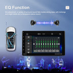 9 Inch Disassembly Screen MP5 Player Android Wireless CarPlay Reversing Image Integrated Machine