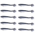 HENGJIA Spaghetti Worm T-Tail Soft Bait Spiral Fishing Dummy Lures, 4.5cm 10pcs /Pack, 5.5cm 10pcs /Pack, 7.5cm 6pcs /Pack
