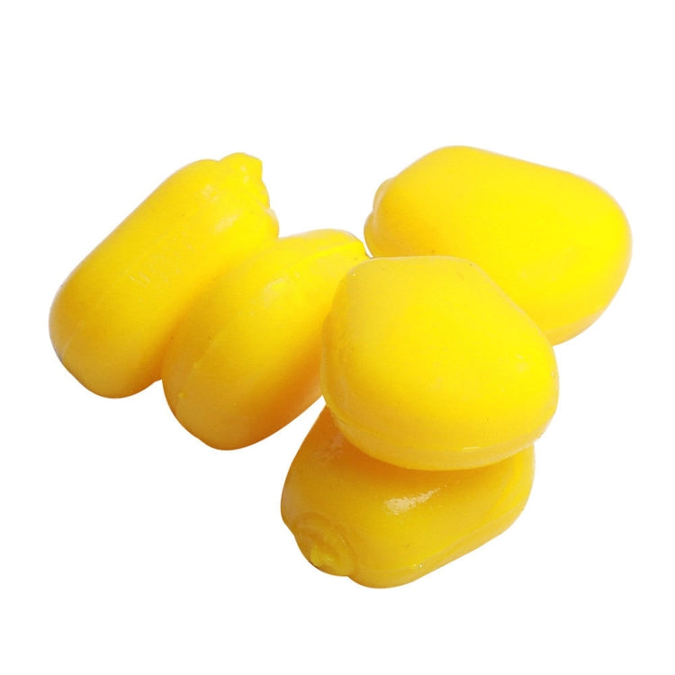 HENGJIA SO183 Floating Water Corn Soft Bait Plastic Lua Dummy Lures, 50pcs /Pack