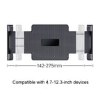 Multifunctional Car Dashboard Mobile Phone Folding Holder, Folding Back Clip, Folding Back Clip+Plastic Oval Ball, Folding Back Clip+Metal Oval Ball, Base Screw Fixation, Suction Cup Base Type A, Suction Cup Base Type B, Suction Cup Base Type C