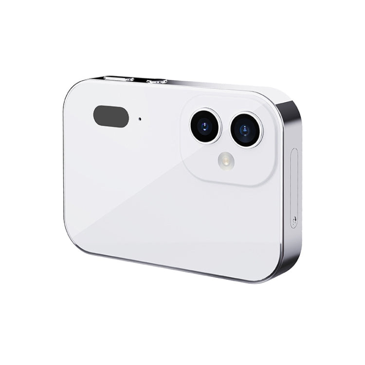 D6 CCD HD Digital Camera Movie Music Smart Camera Touch Screen Student Card Video Recorder, Excluding Memory, D6 Black, D6 White
