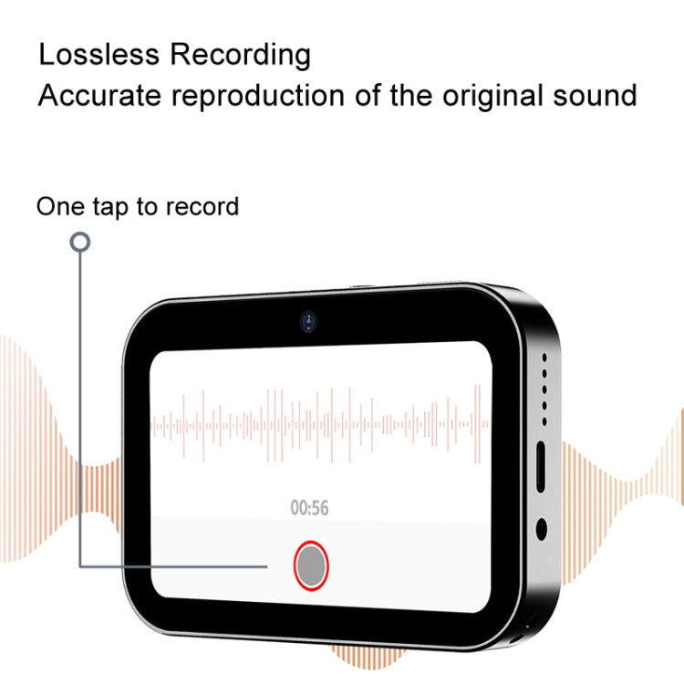 D6 CCD HD Digital Camera Movie Music Smart Camera Touch Screen Student Card Video Recorder, Excluding Memory, D6 Black, D6 White