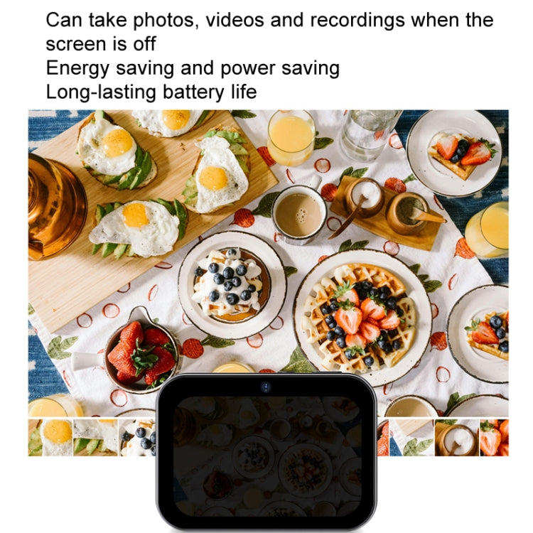 D6 CCD HD Digital Camera Movie Music Smart Camera Touch Screen Student Card Video Recorder, Excluding Memory, D6 Black, D6 White